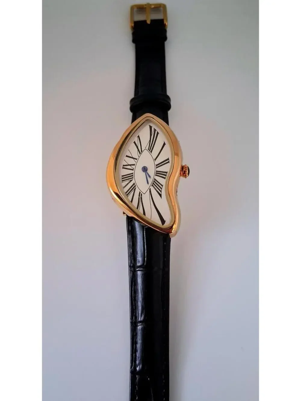 New Women's Abstract 'Crash Melt' Leather Fashion Watch‎